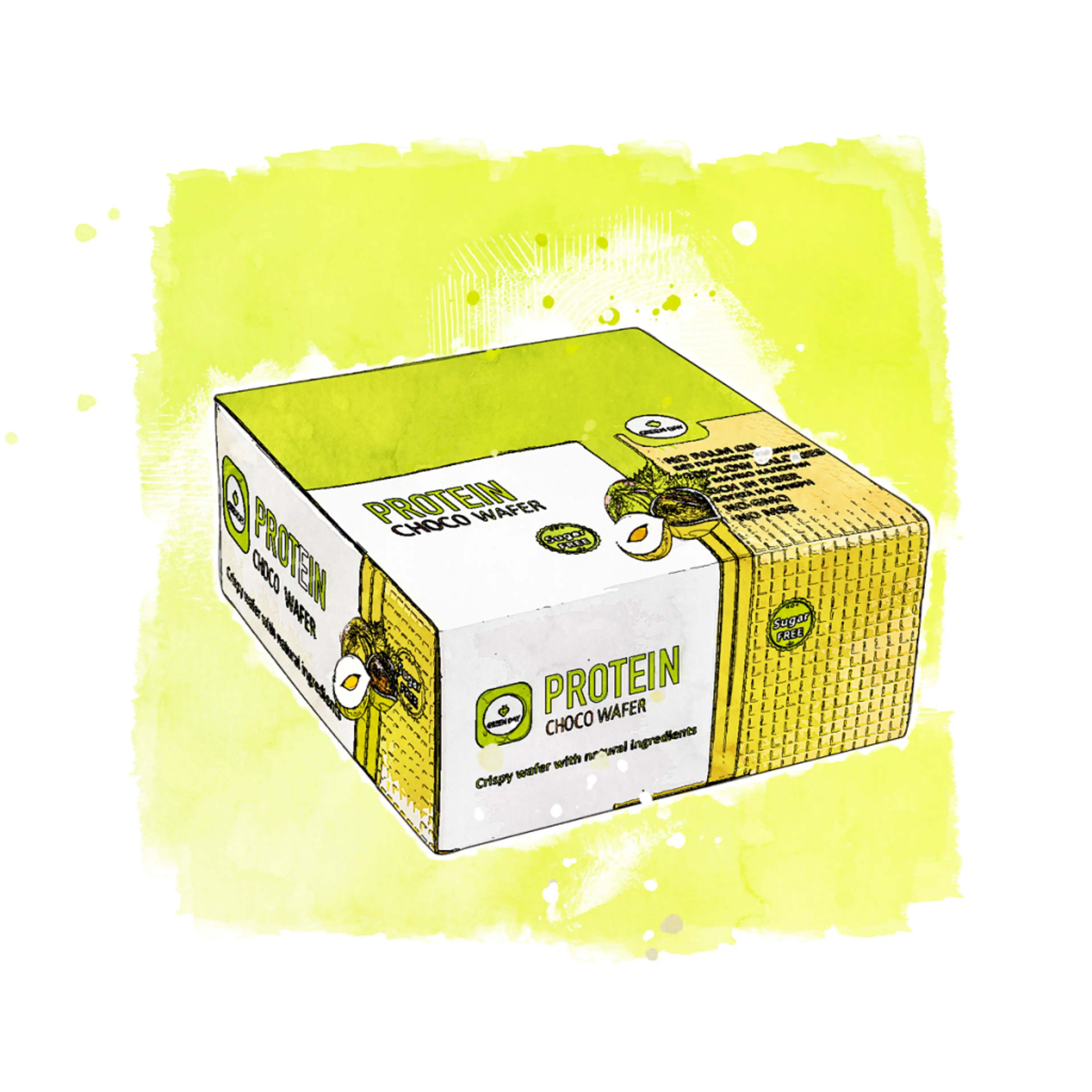 Протеинова Вафла Лешник