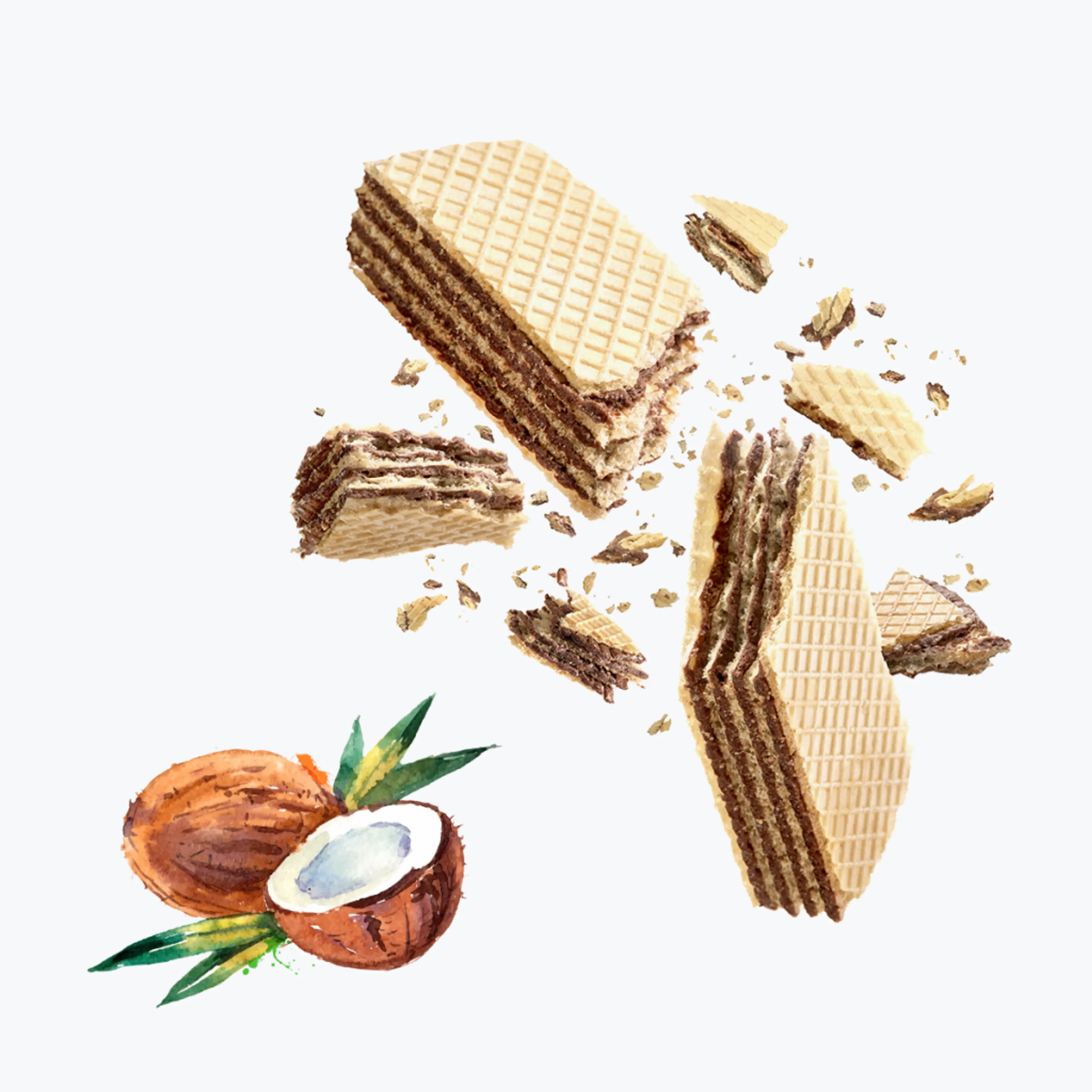 Вафла Кокос